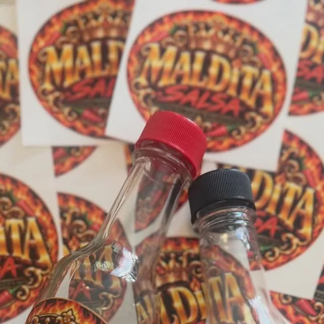 Botellas de Maldita Salsa